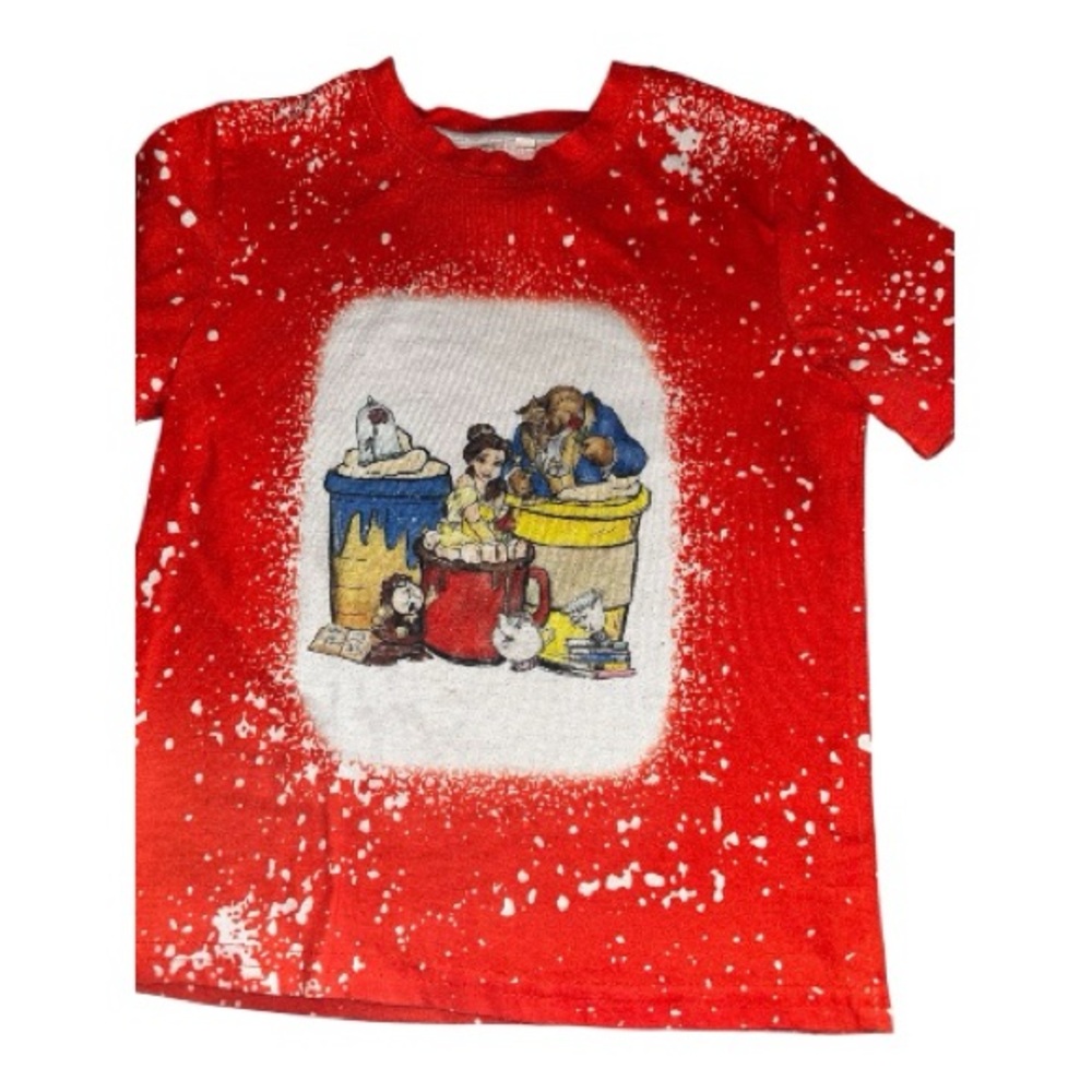 Kids Red Graphic Crewneck Shirt - Brand Unspecified